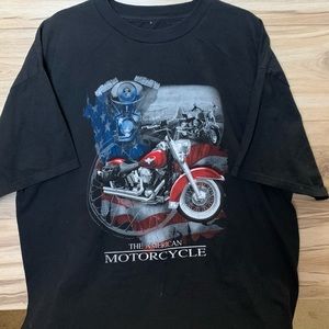 🔴2 for$15 The American Motorcycle t-shirt